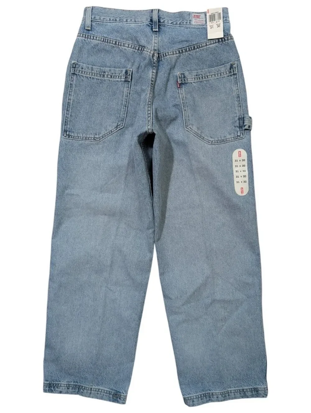 Vintage Levis Dry Goods Carpenter Jeans Men 31x30 Deadstock NWT 90s Baggy